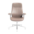 **Ergonomische bureaustoel met verstelbare armleuningen en draaibare basis**